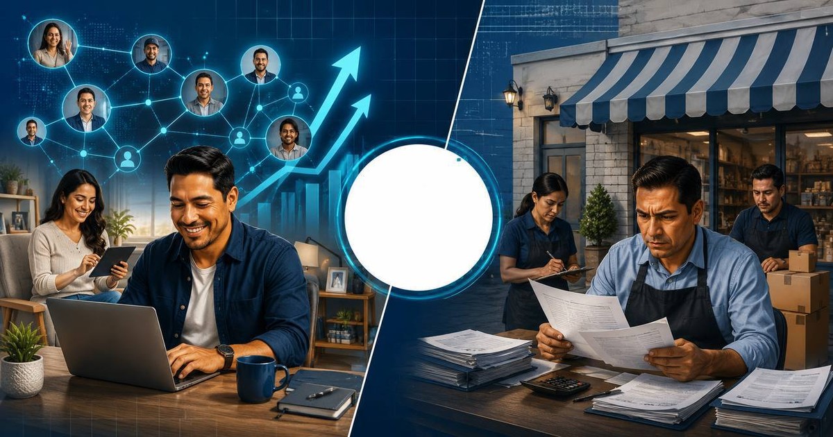 Network marketing vs negocio tradicional para latinos